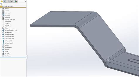 convert step file to sheet metal solidworks|convert imported metal to SolidWorks.